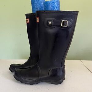 Hunter original boots girls size US 4 / EU 34